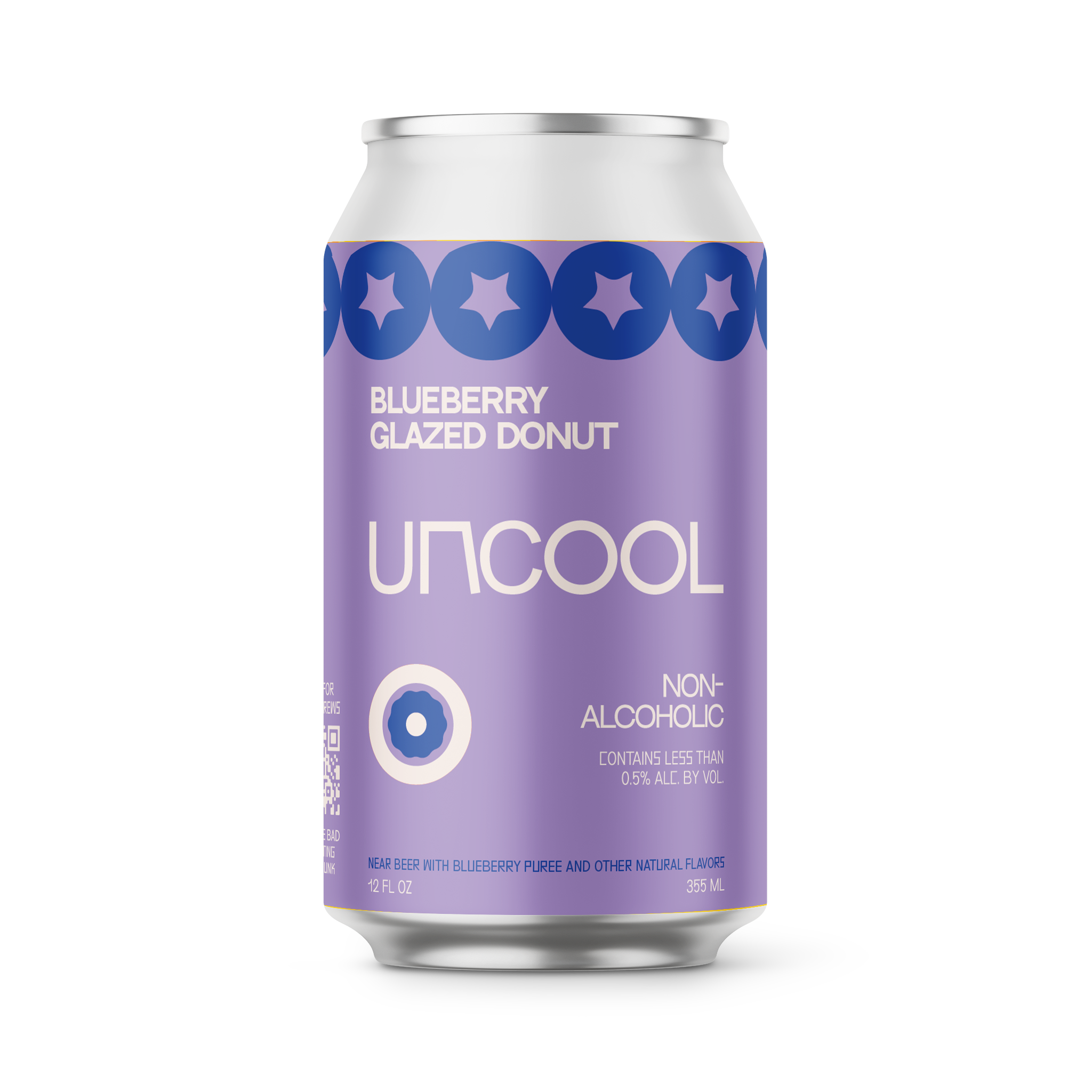 Blueberry Glazed Donut – Uncool Beverage Co.